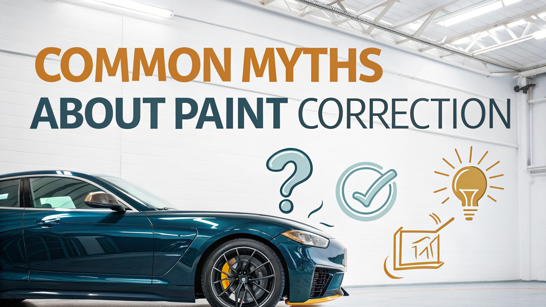 Common Myths About Paint Correction – Fact vs Fiction | Alwaysdrylucknow