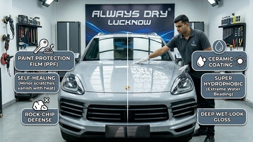 PPF vs. Ceramic Coating: Which is Better for Your Car? | Always Dry